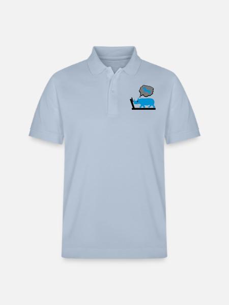 Fitness - Stanley/Stella Unisex Bio-Poloshirt PREPSTER - sky Blue