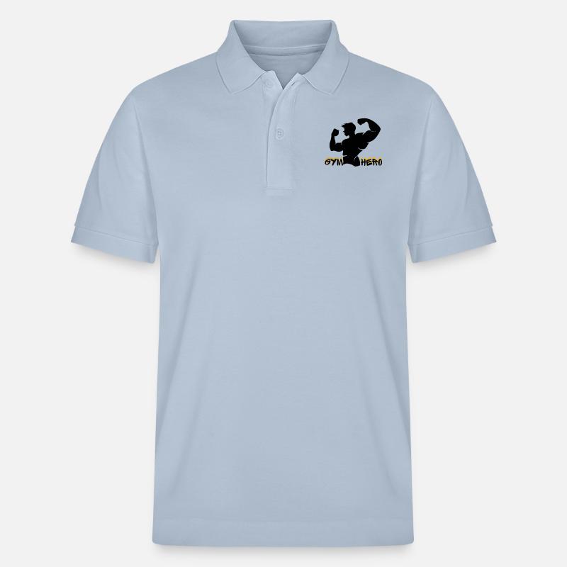 Héros de gymnase - Polo PREPSTER bio Stanley/Stella Unisexe - bleu ciel