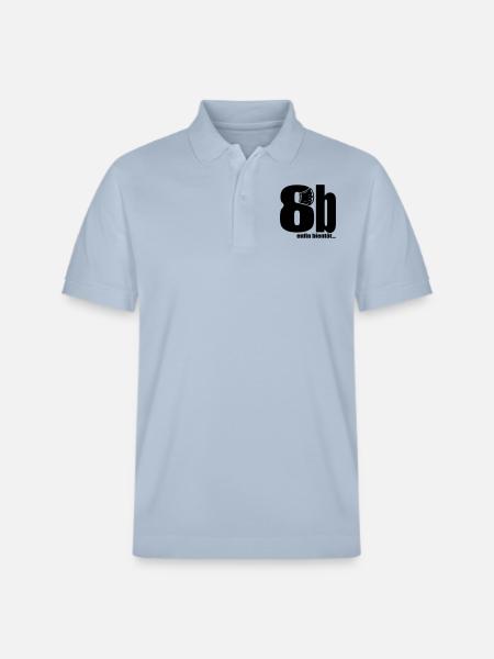 8b enfin bientôt - Polo PREPSTER bio Stanley/Stella Unisexe - bleu ciel