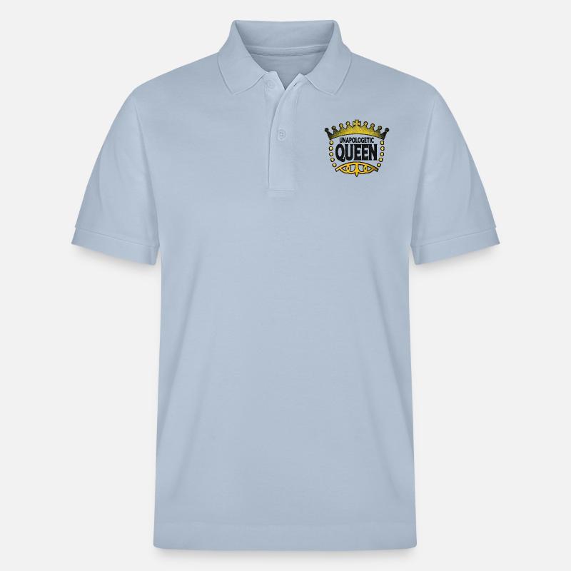 Unverfrorene Königin - Stanley/Stella Unisex Bio-Poloshirt PREPSTER - sky Blue
