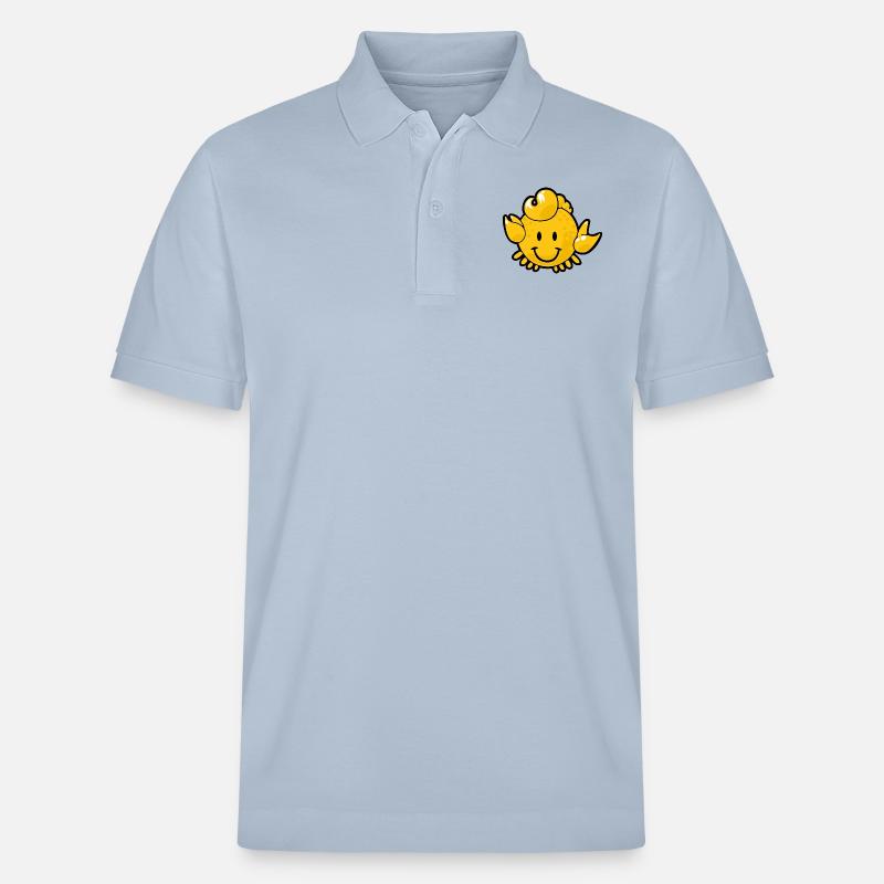 Smiley Scorpion - Stanley/Stella Unisex Bio-Poloshirt PREPSTER - sky Blue