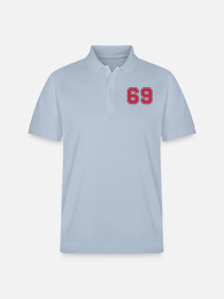 69__f2 - Stanley/Stella Unisex Bio-Poloshirt PREPSTER - sky Blue
