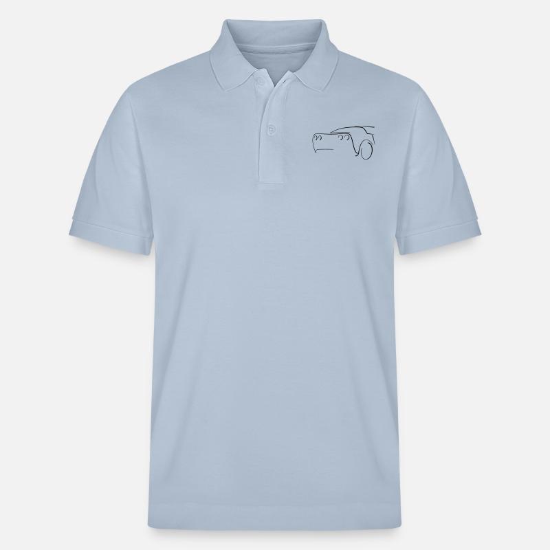 Sport Auto Heck - Tuning - Stanley/Stella Unisex Bio-Poloshirt PREPSTER - sky Blue