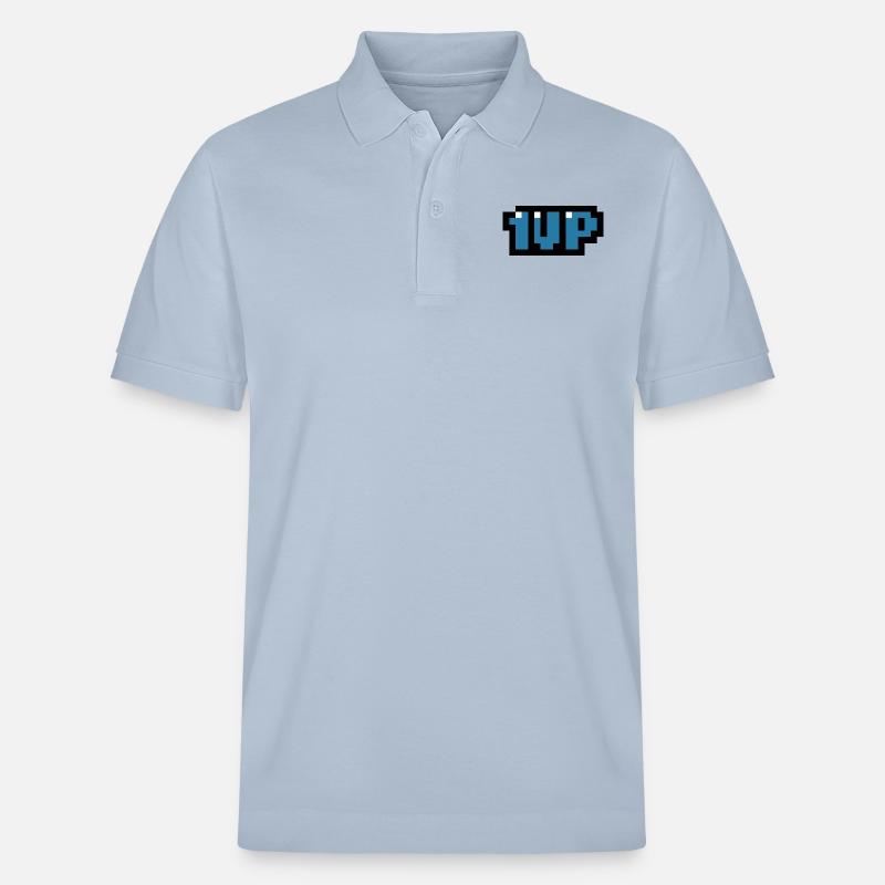blau 1up - Stanley/Stella Unisex Bio-Poloshirt PREPSTER - sky Blue