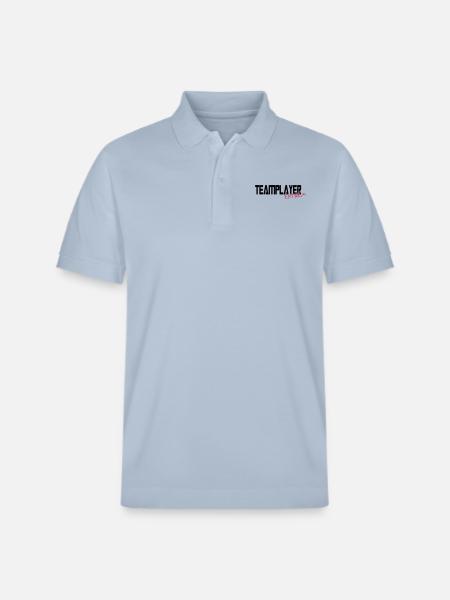 teamplayer extreme - Stanley/Stella Unisex Organic Polo Shirt PREPSTER - sky blue
