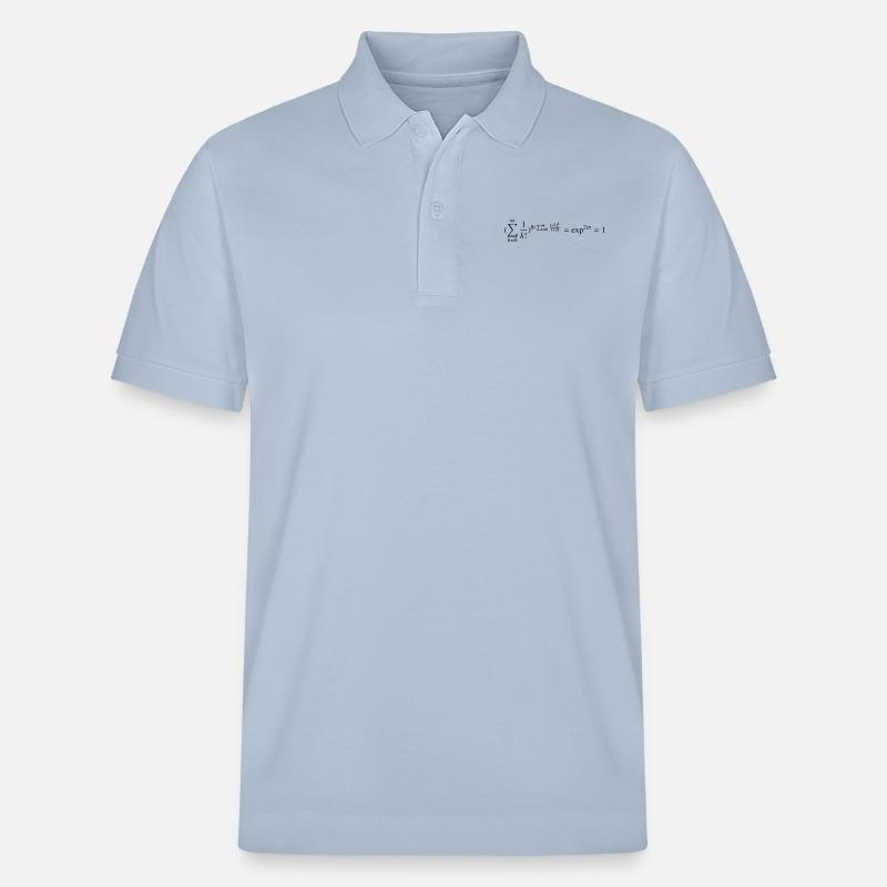 Keep it Simple - Polo PREPSTER bio Stanley/Stella Unisexe - bleu ciel