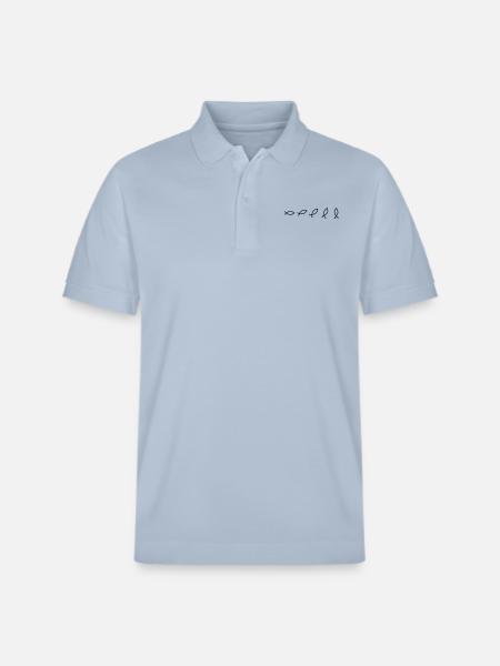 Evolution Fisch - Stanley/Stella Unisex Bio-Poloshirt PREPSTER - sky Blue