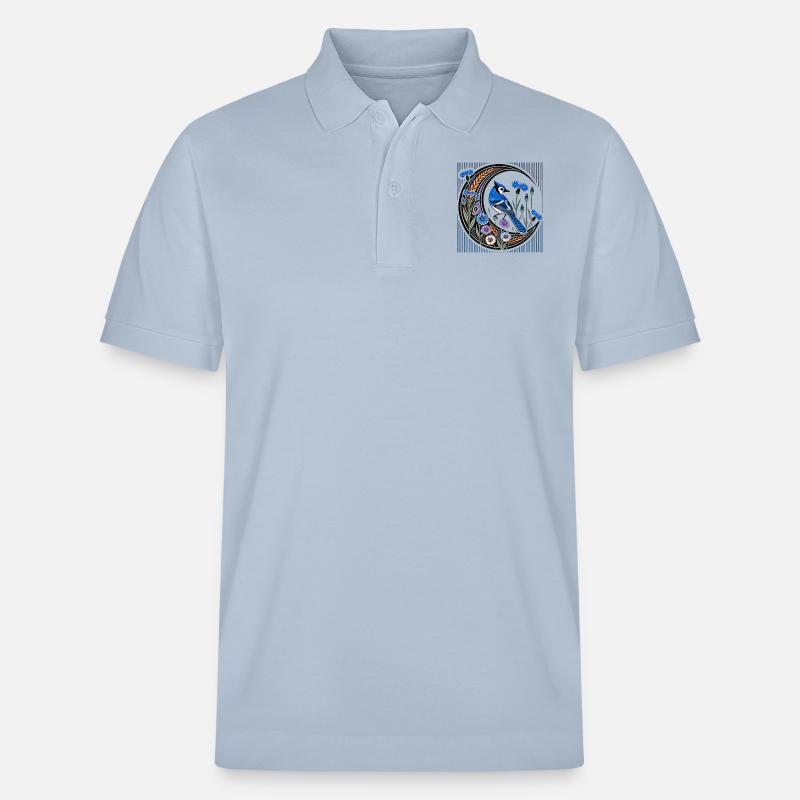 Bluejay - Stanley/Stella Unisex Bio-Poloshirt PREPSTER - sky Blue