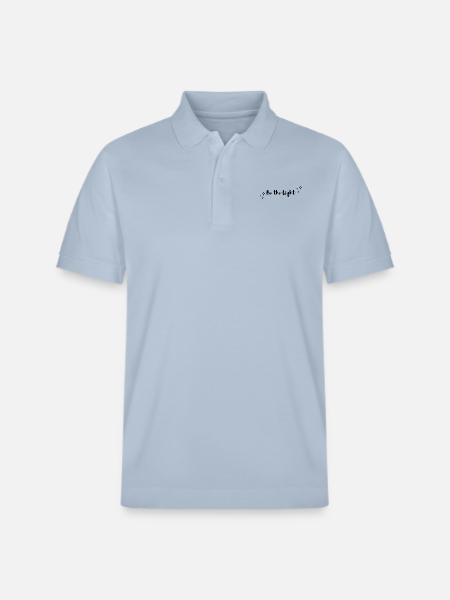 Sei das Licht - Stanley/Stella Unisex Bio-Poloshirt PREPSTER - sky Blue