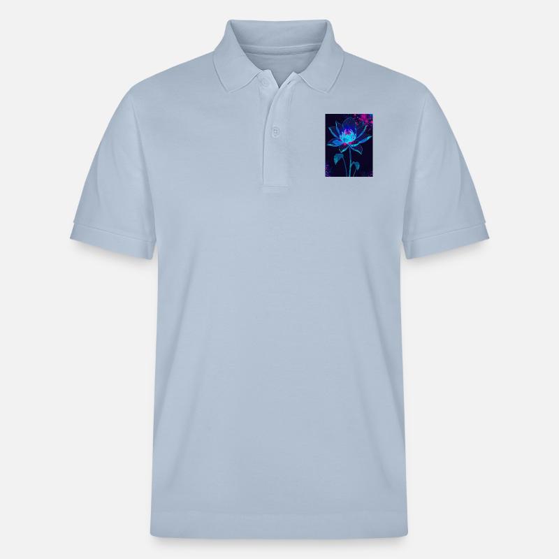 S’épanouir dans le vide - Polo PREPSTER bio Stanley/Stella Unisexe - bleu ciel