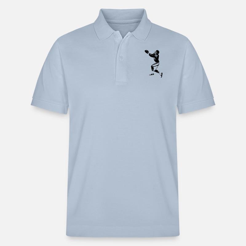 touchdown - Stanley/Stella Unisex Bio-Poloshirt PREPSTER - sky Blue