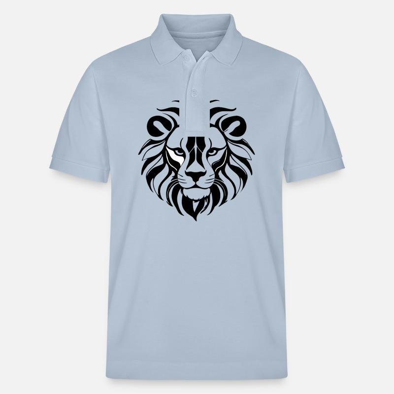 J’aime Leo - Zodiac Design - Polo PREPSTER bio Stanley/Stella Unisexe - bleu ciel