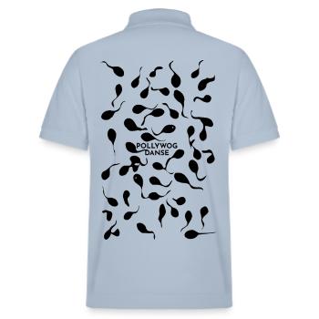 lustige Kaulquappen tanz Tanzkurs Schwimmkurs Bade - Stanley/Stella Unisex Bio-Poloshirt PREPSTER - sky Blue - Hinten - Andy (188cm)