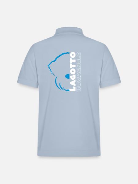 Laglogo1 1 - Stanley/Stella Unisex Organic Polo Shirt PREPSTER - sky blue