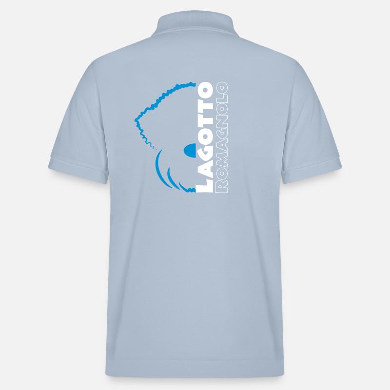 Laglogo1 1 - Stanley/Stella Unisex Bio-Poloshirt PREPSTER - sky Blue
