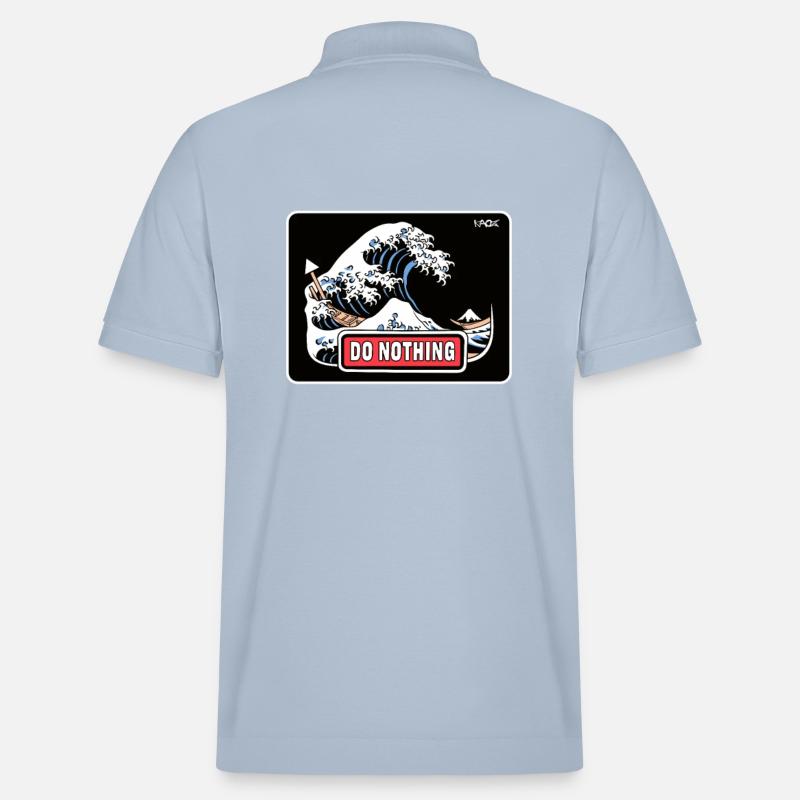 Ne faites rien - Polo PREPSTER bio Stanley/Stella Unisexe - bleu ciel
