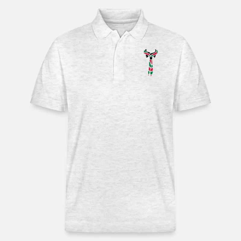 Pfadfinder Schal - Stanley/Stella Unisex Bio-Poloshirt PREPSTER - Weiß meliert