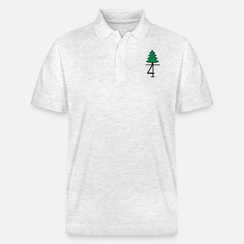 Waldviertel - Stanley/Stella Unisex Bio-Poloshirt PREPSTER - Weiß meliert