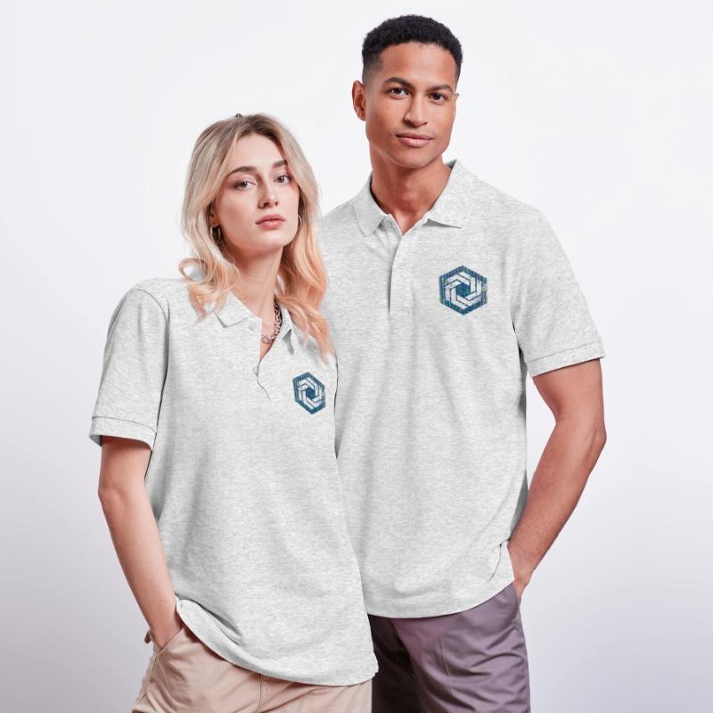 Codage géométrique du programmeur de programmation hexagonale Polo PREPSTER bio Stanley/Stella Unisexe