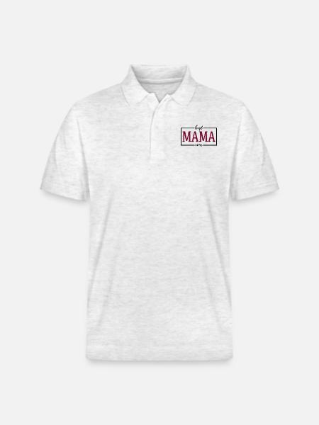 La meilleure maman - Polo PREPSTER bio Stanley/Stella Unisexe - blanc chiné