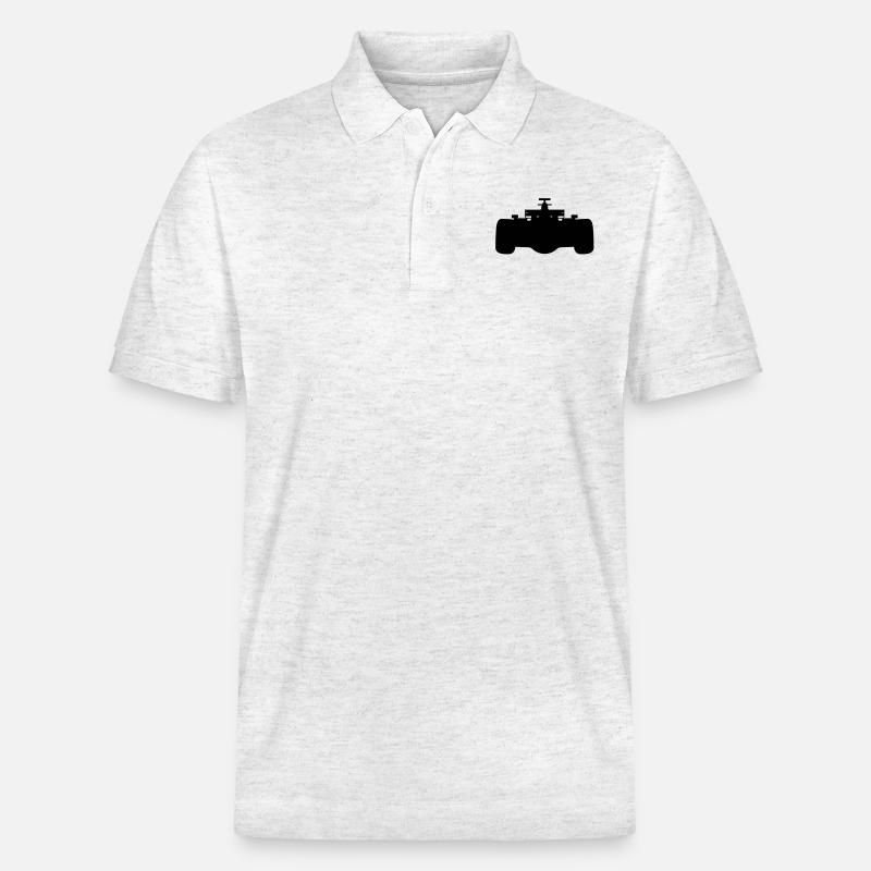 F1 # 1 - Stanley/Stella Unisex Bio-Poloshirt PREPSTER - Weiß meliert