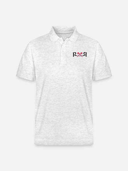 Ragnar_2 - Stanley/Stella Unisex Bio-Poloshirt PREPSTER - Weiß meliert