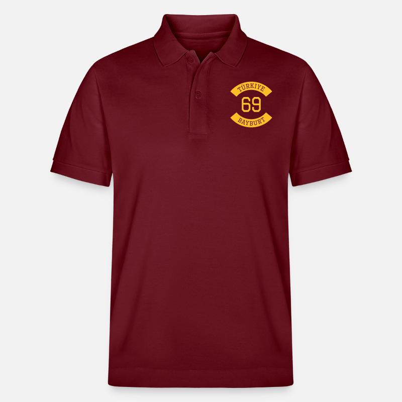 turkiye_69 - Stanley/Stella Unisex Bio-Poloshirt PREPSTER - Burgunderrot