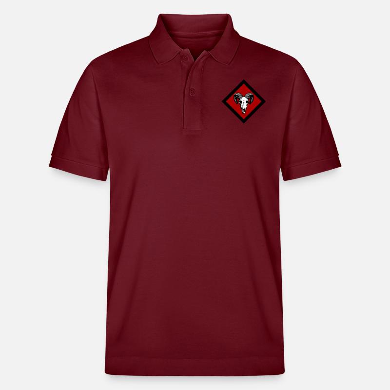 Gotland - Stanley/Stella Unisex Bio-Poloshirt PREPSTER - Burgunderrot
