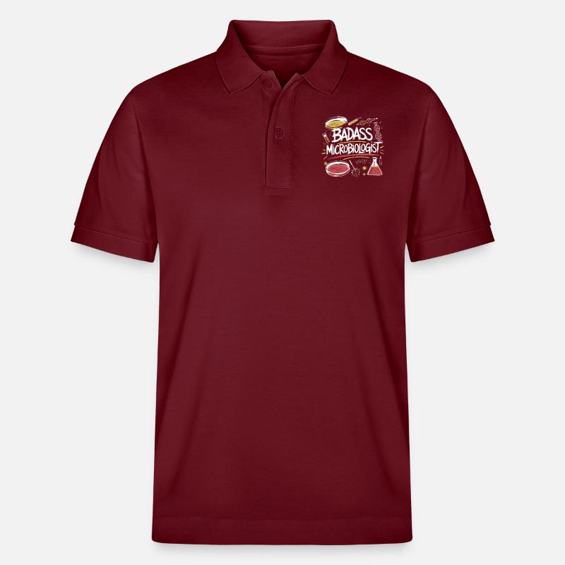 Wissenschaft mit Leidenschaft - Stanley/Stella Unisex Bio-Poloshirt PREPSTER - Burgunderrot