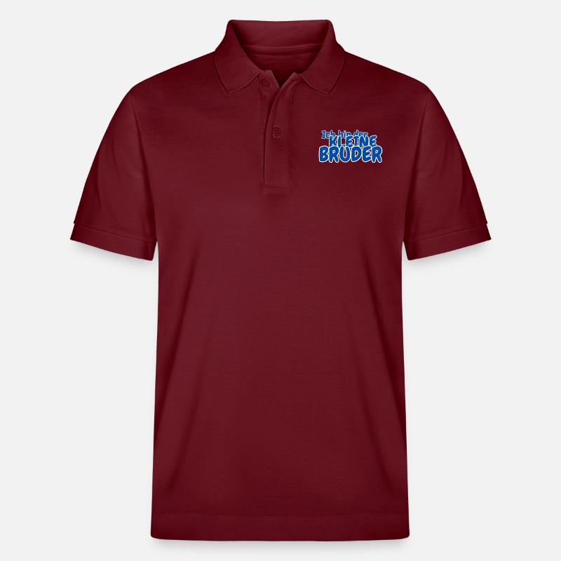 Je suis le petit frère - Polo PREPSTER bio Stanley/Stella Unisexe - bordeaux