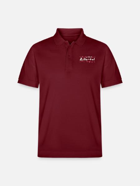 Village de Zillertal - Polo PREPSTER bio Stanley/Stella Unisexe - bordeaux