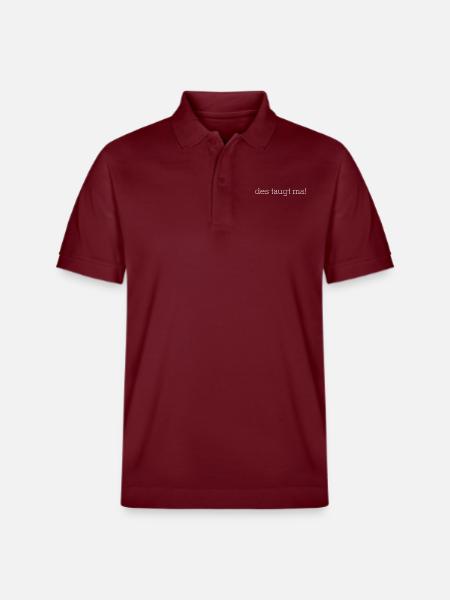 DesTaugtMa - Stanley/Stella Unisex Bio-Poloshirt PREPSTER - Burgunderrot