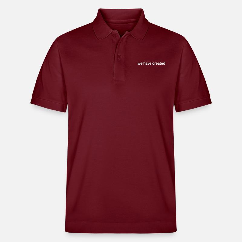 Nous avons créé - Polo PREPSTER bio Stanley/Stella Unisexe - bordeaux