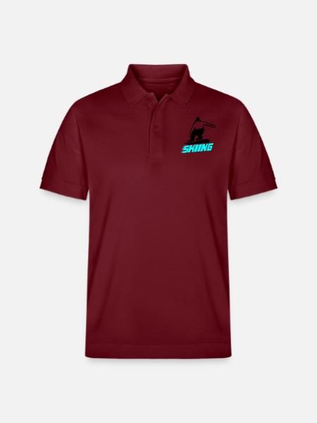 Ski - Polo PREPSTER bio Stanley/Stella Unisexe - bordeaux