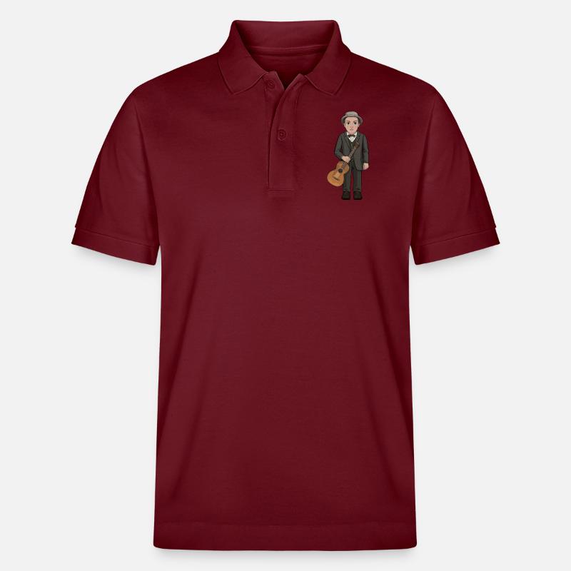 Dan Andersson - Stanley/Stella Unisex Bio-Poloshirt PREPSTER - Burgunderrot