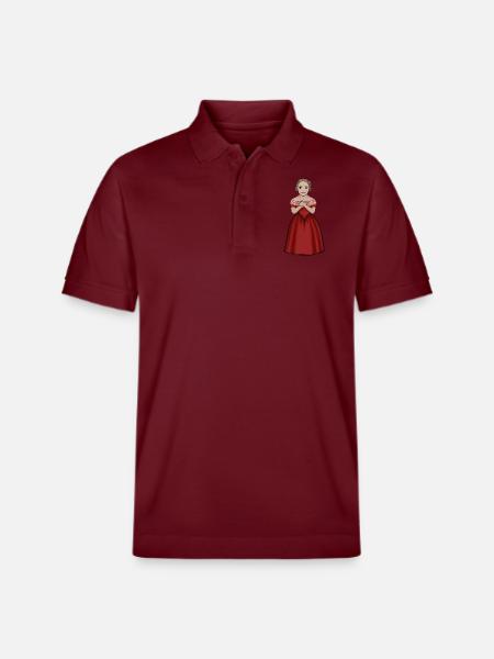 Jenny Lind - Stanley/Stella Unisex Organic Polo Shirt PREPSTER - burgundy