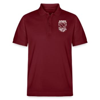 Assez curieux pour le démonter - Polo PREPSTER bio Stanley/Stella Unisexe - bordeaux - Devant - Roxy (174cm) & Andy (188cm)