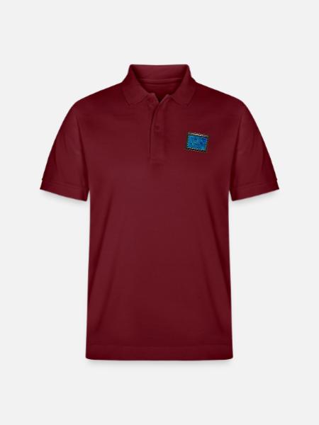 Azure Dreams - Stanley/Stella Unisex Organic Polo Shirt PREPSTER - burgundy