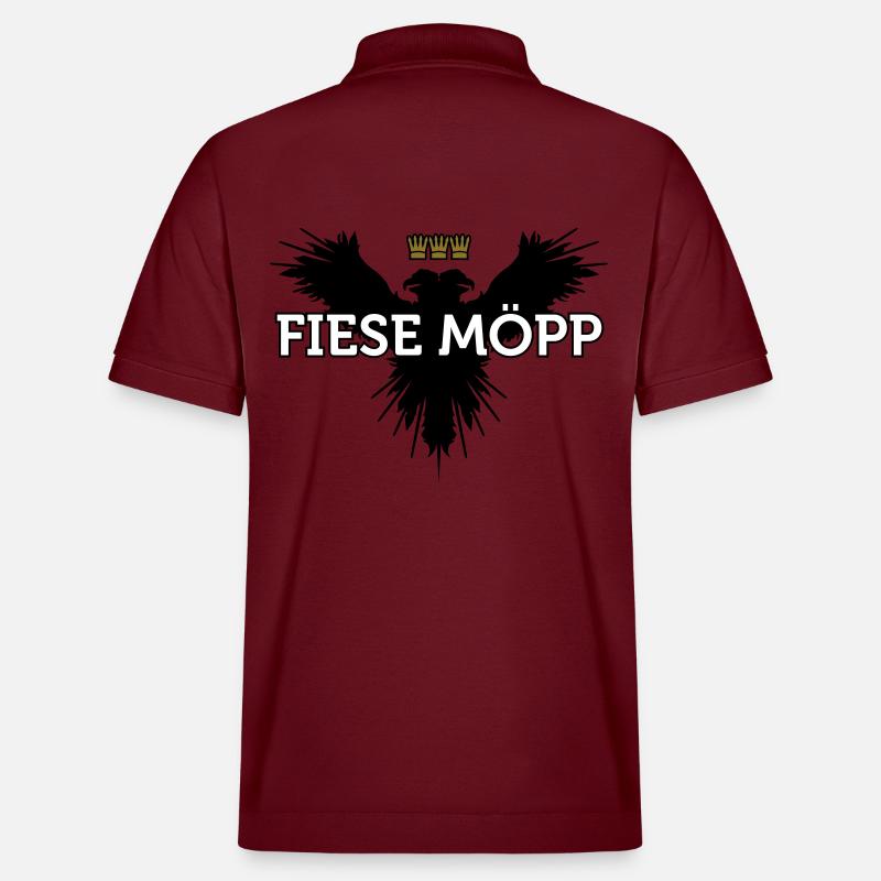Fiese Mopp (Kölsch) - Polo PREPSTER bio Stanley/Stella Unisexe - bordeaux