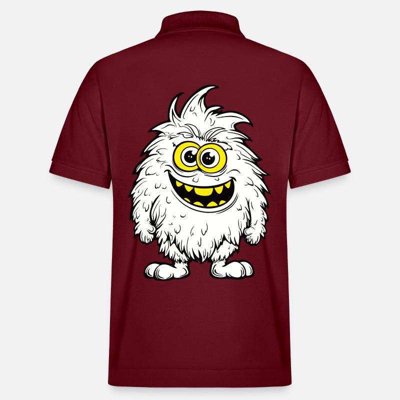Drôle de monstre de fourrure - Polo PREPSTER bio Stanley/Stella Unisexe - bordeaux