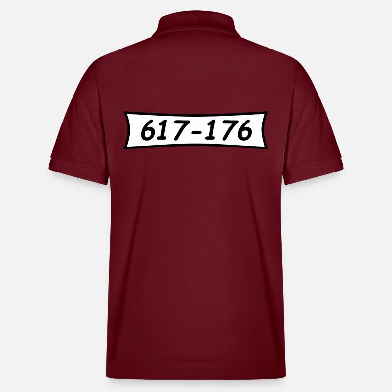 Panzerknacker Nummer 617 176 - Stanley/Stella Unisex Bio-Poloshirt PREPSTER - Burgunderrot