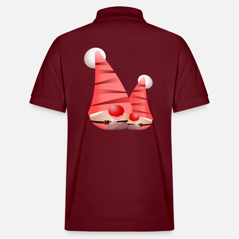 Gnome - Stanley/Stella Unisex Bio-Poloshirt PREPSTER - Burgunderrot