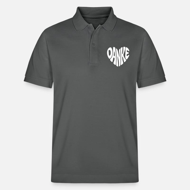Danke - Stanley/Stella Unisex Bio-Poloshirt PREPSTER - Anthrazit