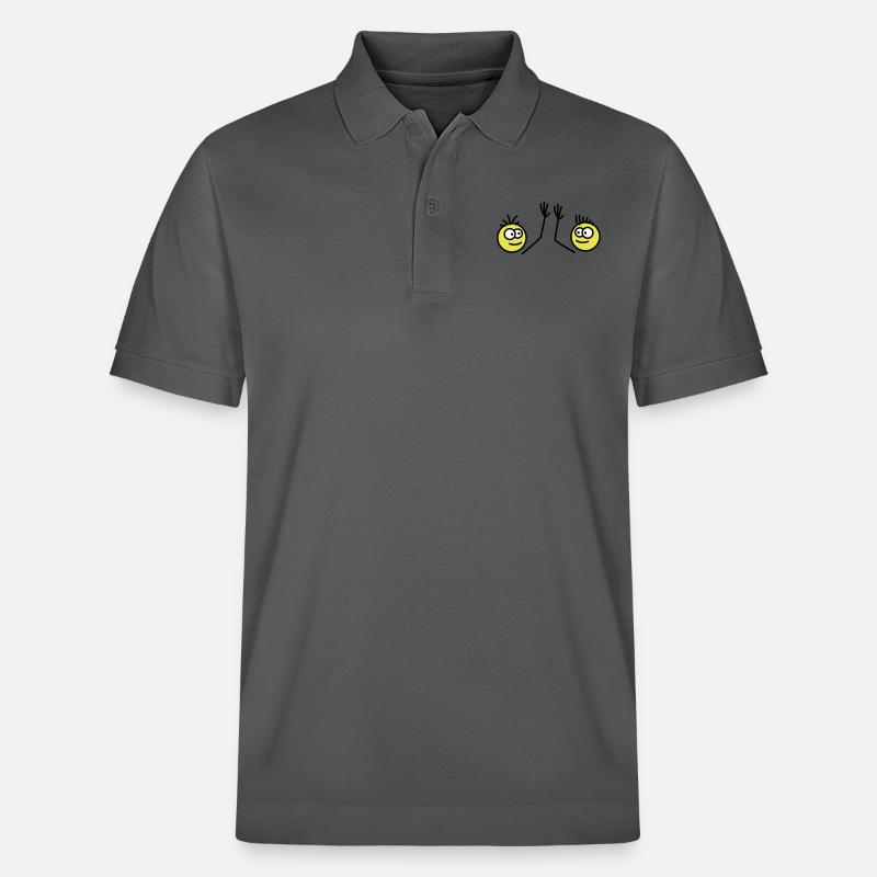 Bros - Stanley/Stella Unisex Bio-Poloshirt PREPSTER - Anthrazit