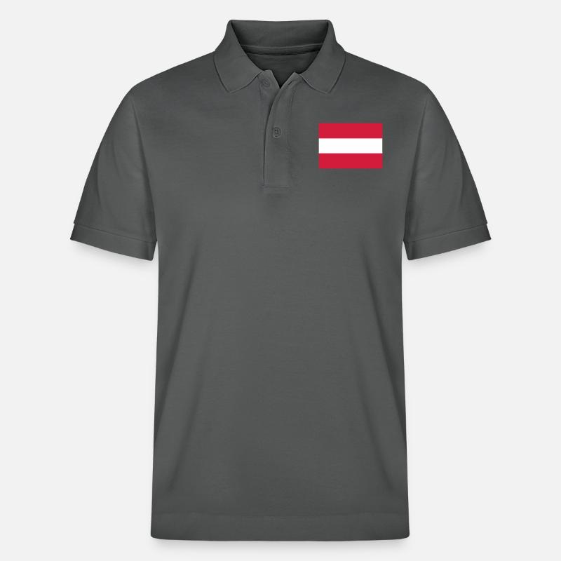 MadeInAustria - Stanley/Stella Unisex Bio-Poloshirt PREPSTER - Anthrazit