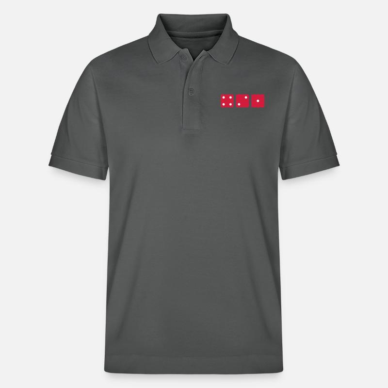421 - Anpassbar - Stanley/Stella Unisex Bio-Poloshirt PREPSTER - Anthrazit