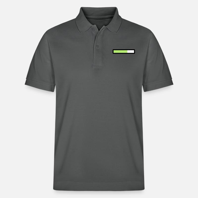 loading - Stanley/Stella Unisex Organic Polo Shirt PREPSTER - anthracite