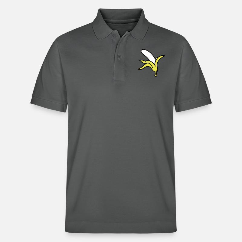 Banana - Stanley/Stella Unisex Bio-Poloshirt PREPSTER - Anthrazit