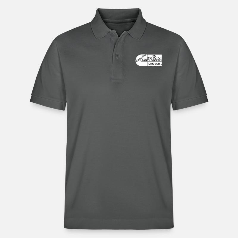Cummins cadeau - Polo PREPSTER bio Stanley/Stella Unisexe - charbon