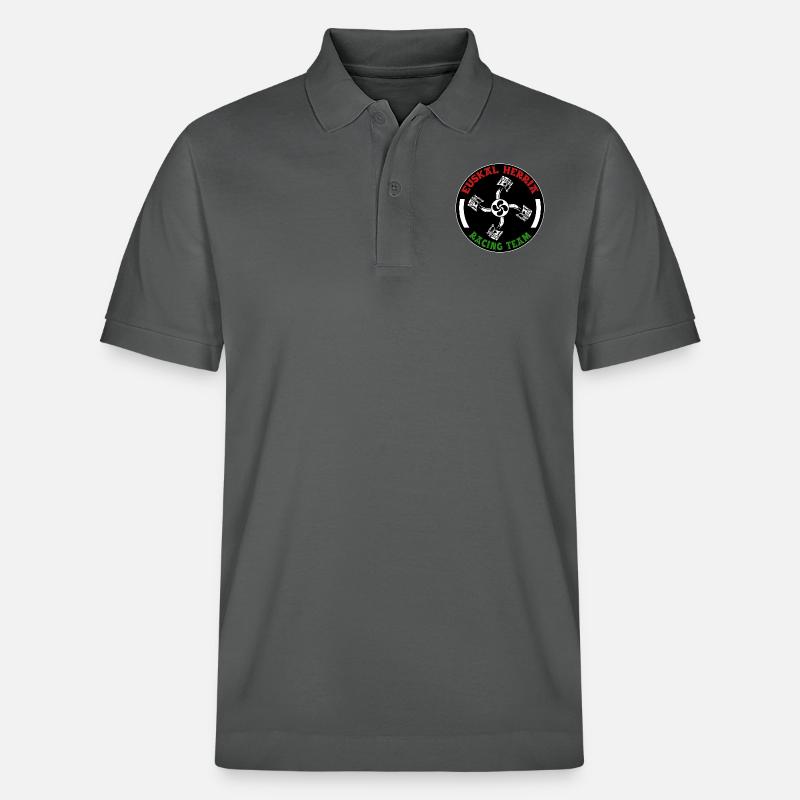 Basque racing team 1 - Polo PREPSTER bio Stanley/Stella Unisexe - charbon
